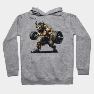 minotaur lifting Hoodie